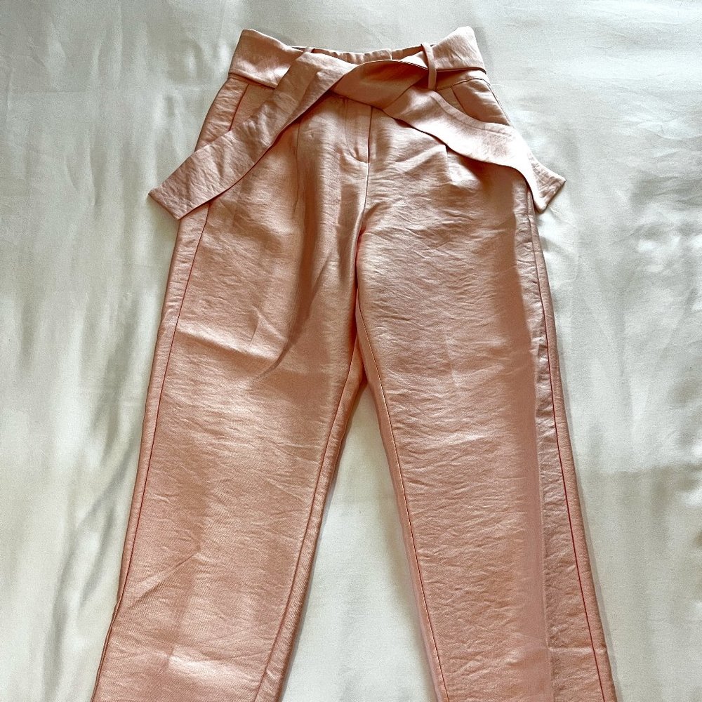 MAJE  pink trousers